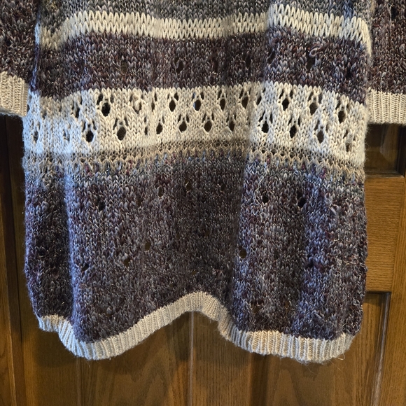 Maurices Brown and Cream Knit Sweater - Picture 12 of 13